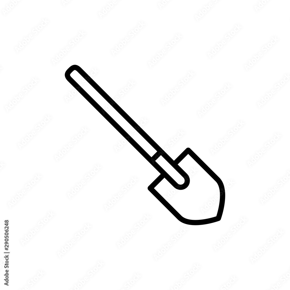 shovel icon trendy shovel icon trendy