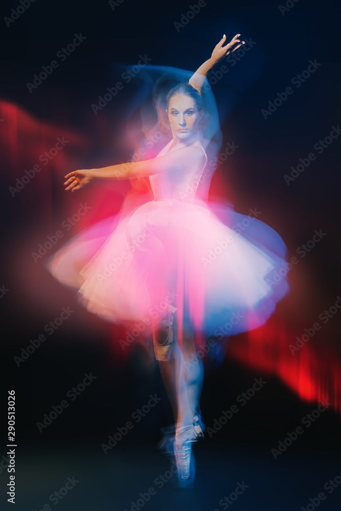 Obraz premium movements in ballet dance