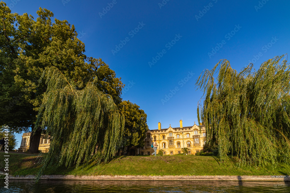August 23, 2019, city tour in Cambridge UK, Cambridge colleges and other tourist attractions.