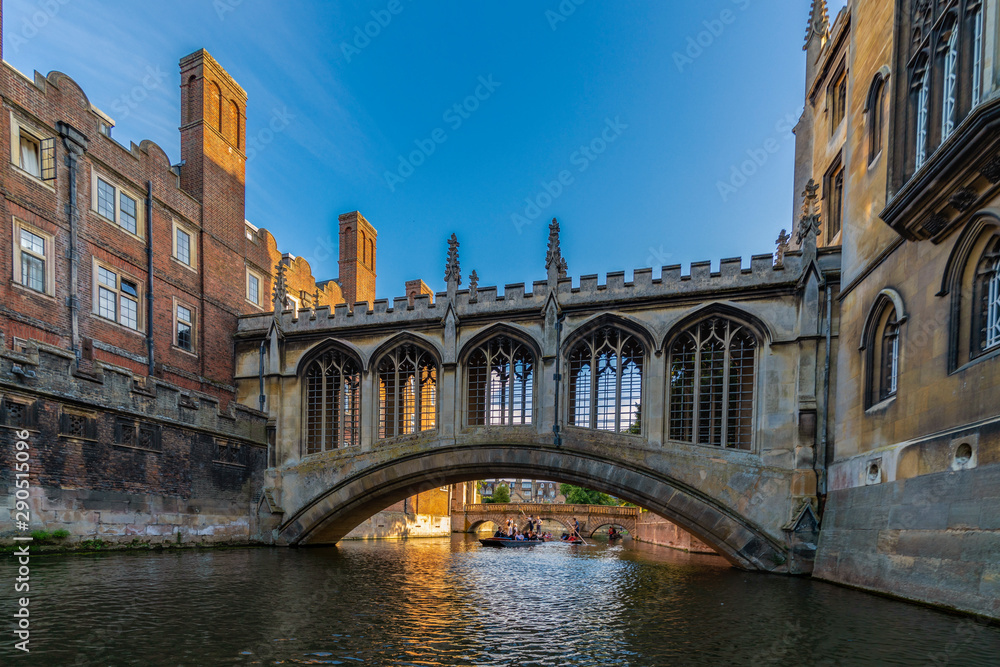 August 23, 2019, city tour in Cambridge UK, Cambridge colleges and other tourist attractions.