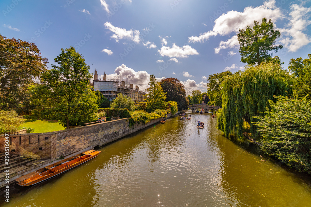 August 23, 2019, city tour in Cambridge UK, Cambridge colleges a