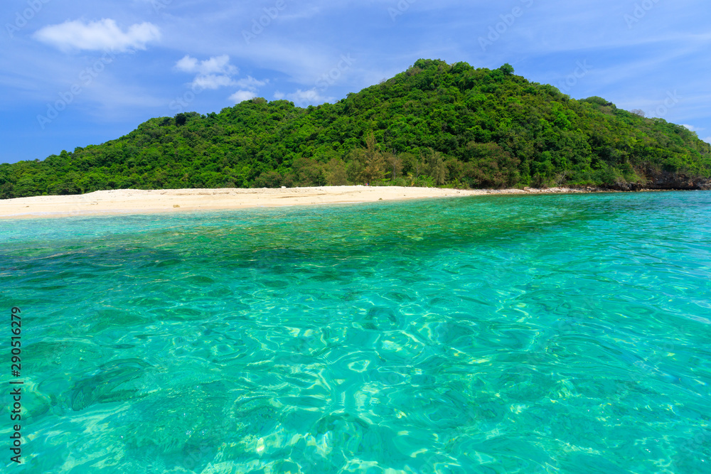 Clear turquoise tropical sea