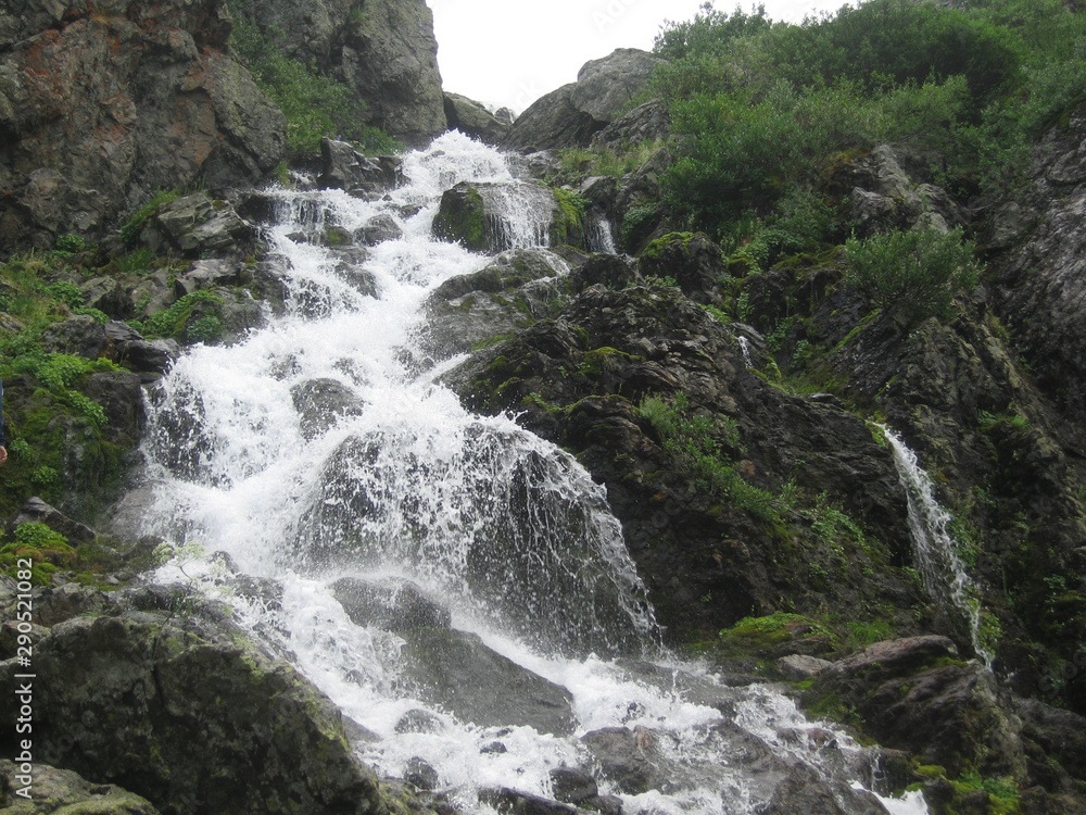 Водопад. Красная гора. Усть- Коксинский район. Водопад. Красная гора. Усть- Коксинский район.