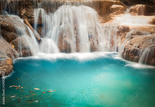Beautiful waterfall Huai Mae Khamin, Thailand © Olga Khoroshunova
