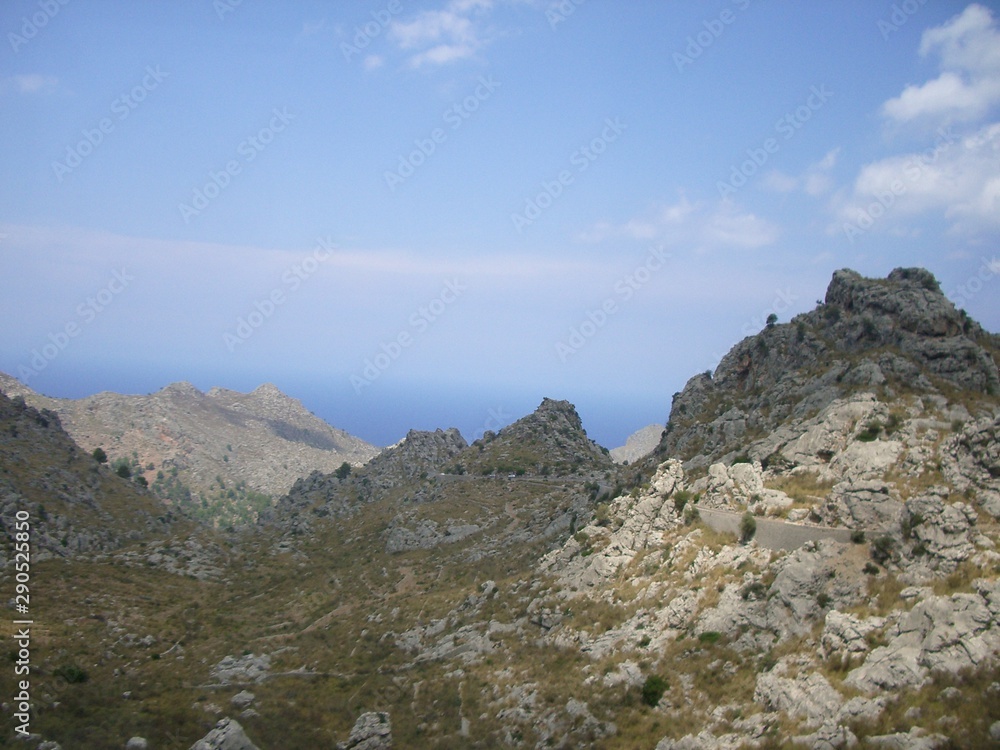 view of mountains