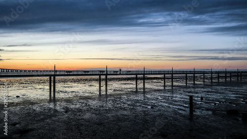 pier at sunrise