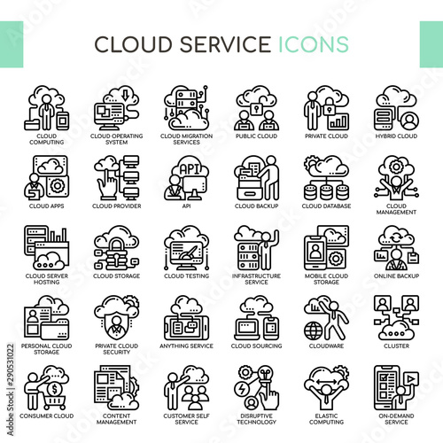 Cleaning , Thin Line and Pixel Perfect Icons
