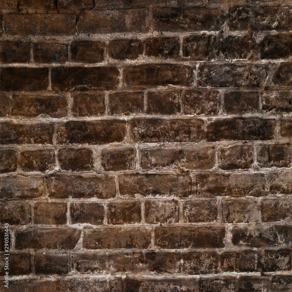 Fototapeta premium brown brick wall background texture