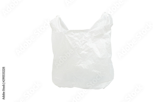 Plastic Bag Isolated On White Background