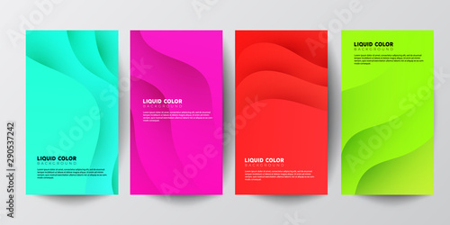 Trendy stories template. Design for social media.