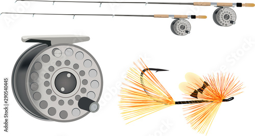 attrezzatura da pesca sportiva pesca alla mosca