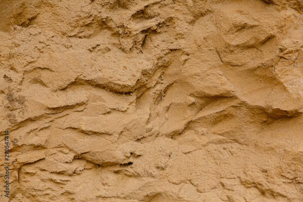Fototapeta premium sand wall texture in a sand pit