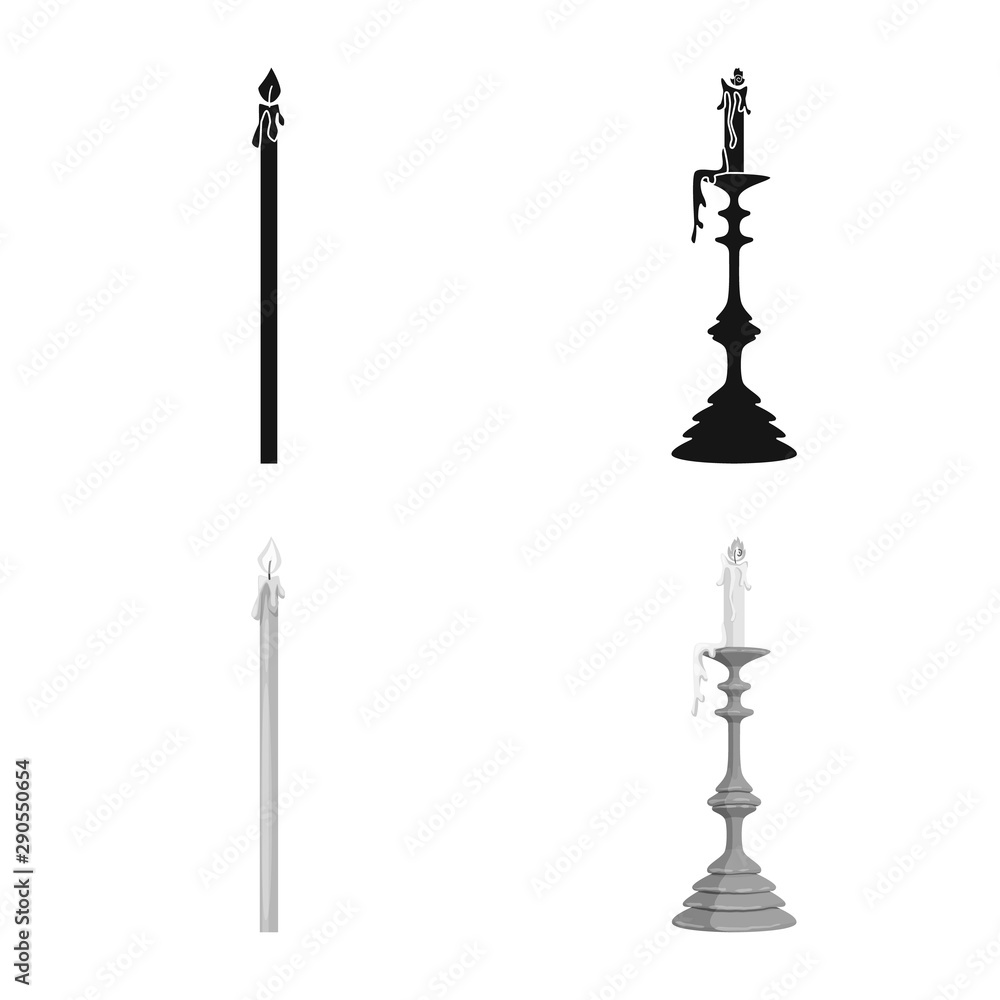 Isolated object of relaxation and flame symbol. Set of relaxation and wax vector icon for stock. Isolated object of relaxation and flame symbol. Set of relaxation and wax vector icon for stock.