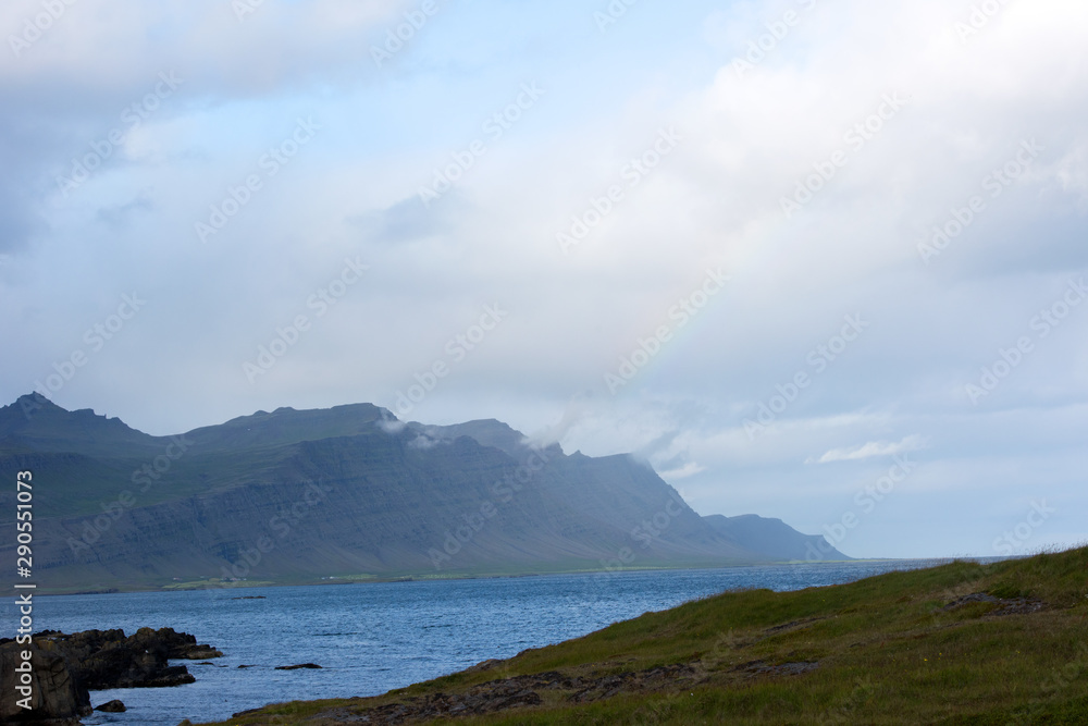 ICELAND : Djupivogur is a small town and harbor in the eastern fjords, Iceland, Europe. ICELAND : Djupivogur is a small town and harbor in the eastern fjords, Iceland, Europe.