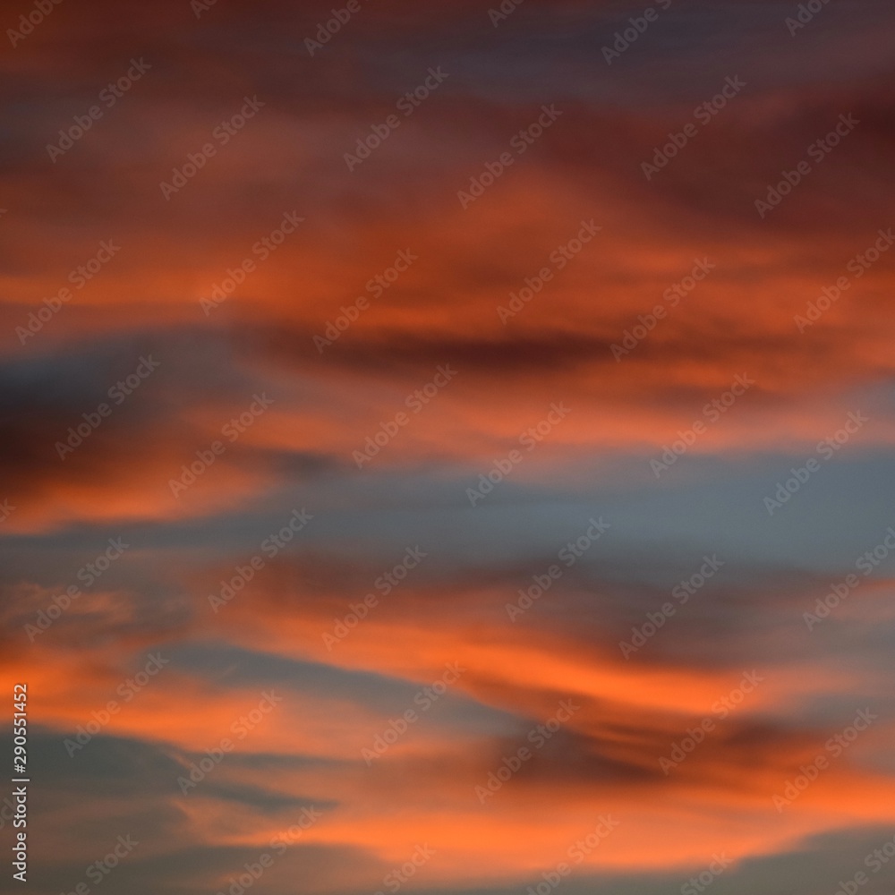 sunset clouds