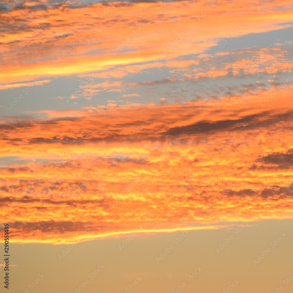 Fototapeta premium sunset clouds