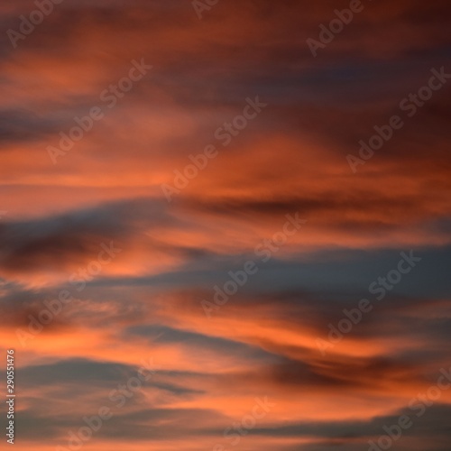 sunset clouds © Elina