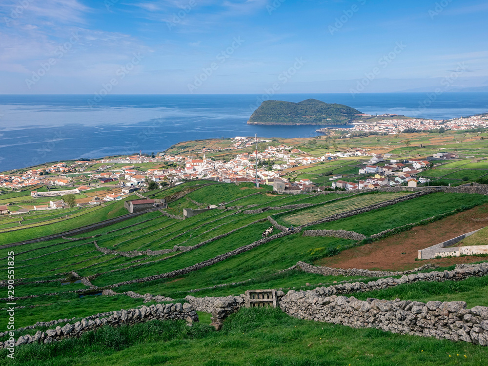 Panoramic view of the island of Terceira