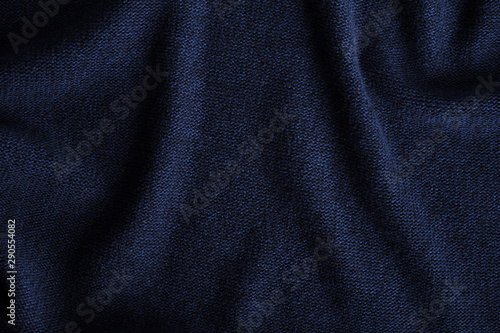 Fabric background texture light and shadow flat lay with copy space for text
