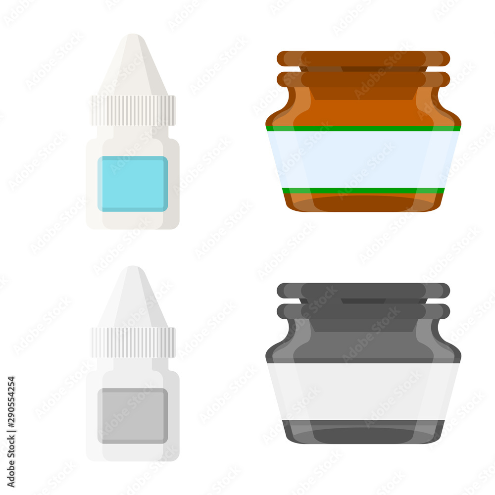Vector illustration of retail and healthcare symbol. Collection of retail and wellness stock symbol for web. Vector illustration of retail and healthcare symbol. Collection of retail and wellness stock symbol for web.