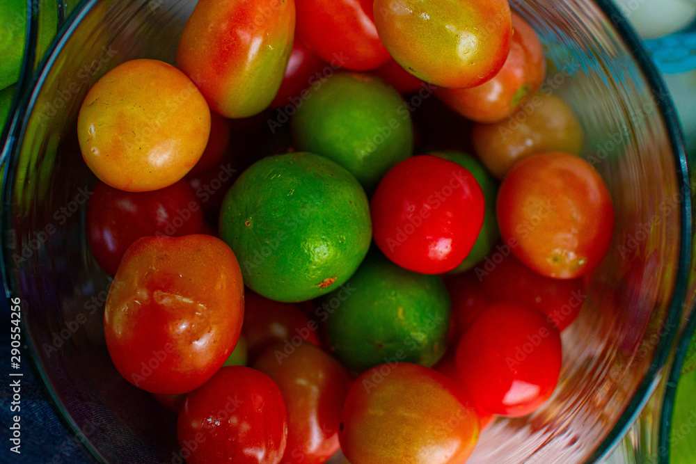 tomato and lemon tomato and lemon