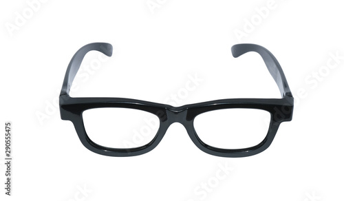 glasses isolated on white background