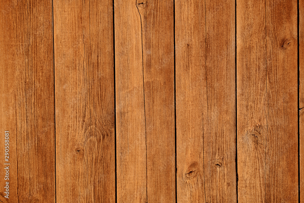 Naklejka premium Abstract brown wooden texture background.