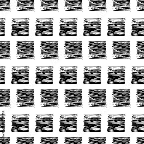 Seamless Pattern hand drawn with scribble Smear