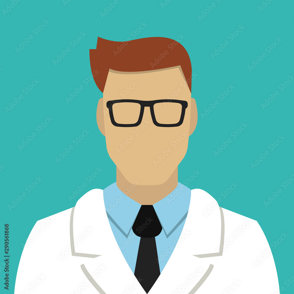 Doctor vector. Icon for web and mobile application. Flat design style. Doctor vector. Icon for web and mobile application. Flat design style.