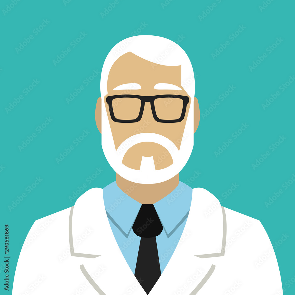 Doctor vector. Icon for web and mobile application. Flat design style. Doctor vector. Icon for web and mobile application. Flat design style.