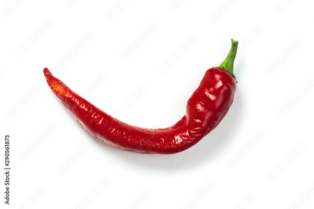 chili pepper isolated on a white background Clipping Path. Healthy food. Fresh vegetables. chili pepper isolated on a white background Clipping Path. Healthy food. Fresh vegetables.