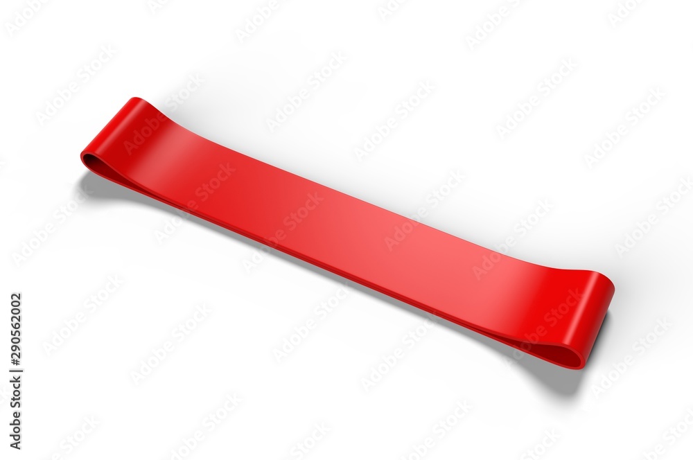 Fitness Resistance Exercise Loop Band for Branding. 3d render illustration. Fitness Resistance Exercise Loop Band for Branding. 3d render illustration.
