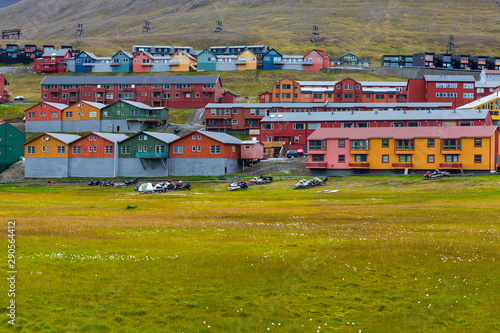 Longyearbyen, Svalbard Islands, Artic Ocean, Norway, Europe photo