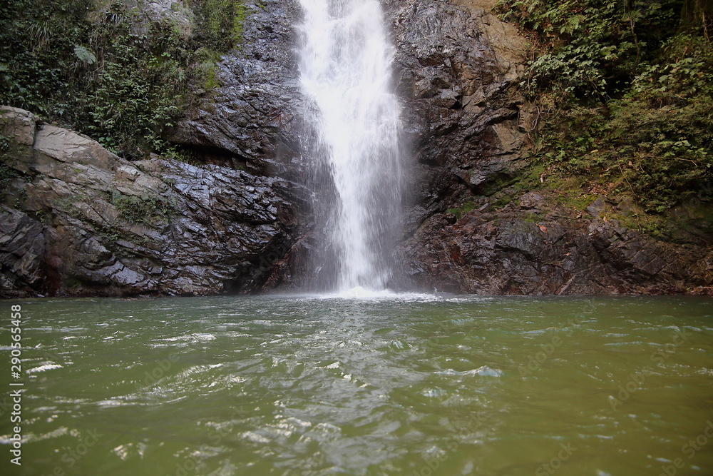 Fototapeta premium Au plus près de la cascade