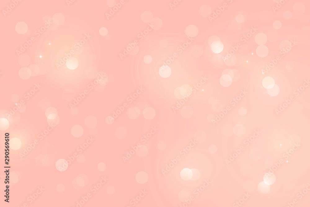 Abstract peach bokeh background Abstract peach bokeh background