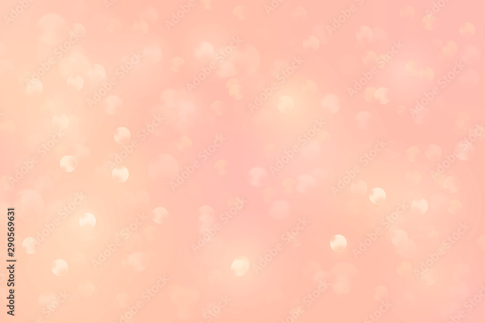 Abstract peach bokeh background Abstract peach bokeh background