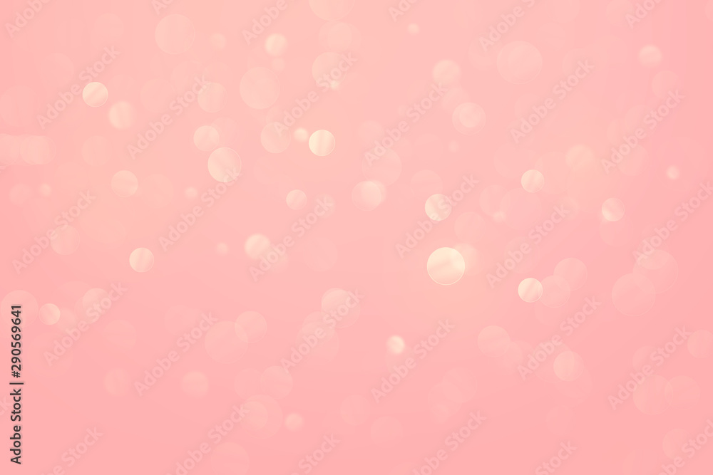 Abstract peach bokeh background Abstract peach bokeh background