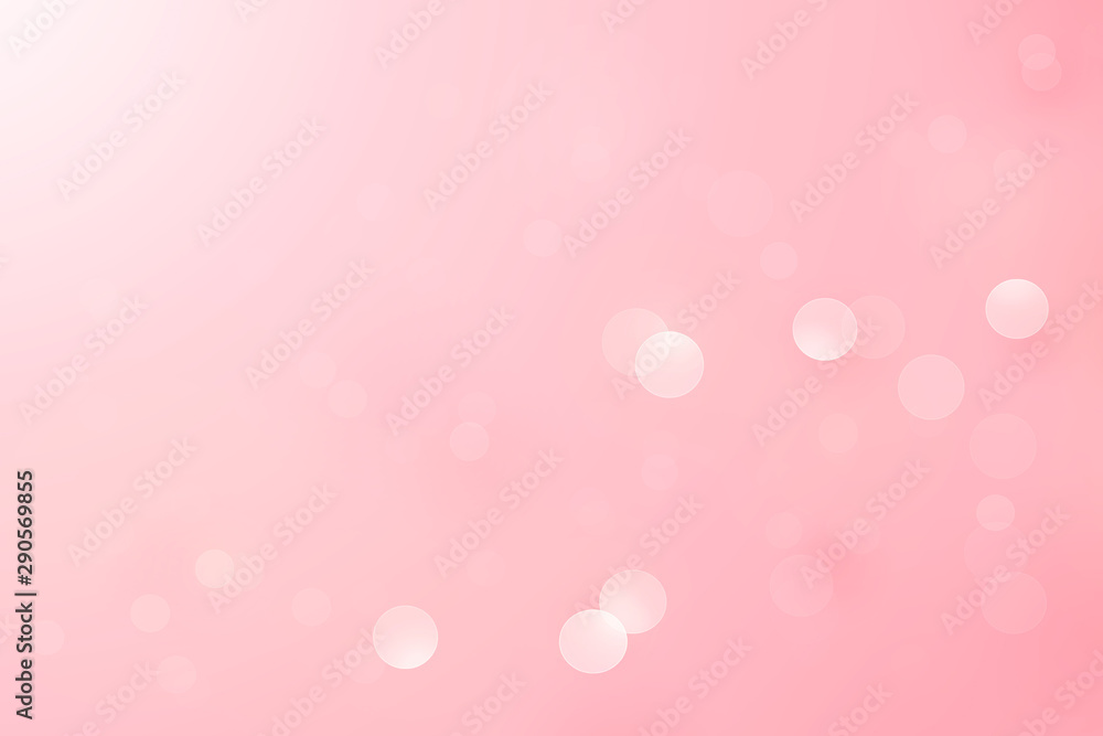 Abstract peach bokeh background	