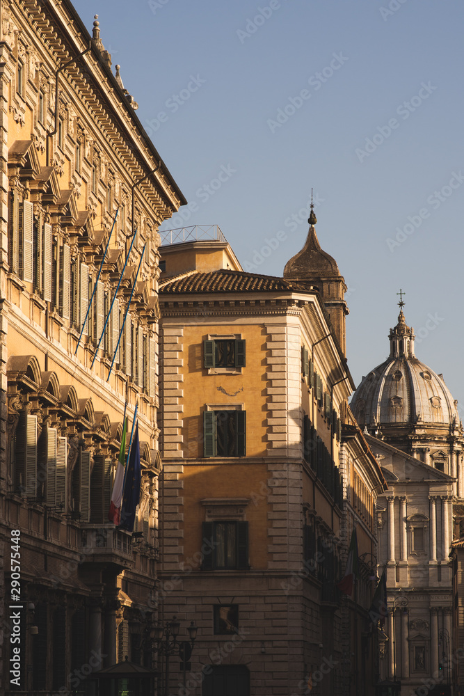 Streets and spots of Rome 
