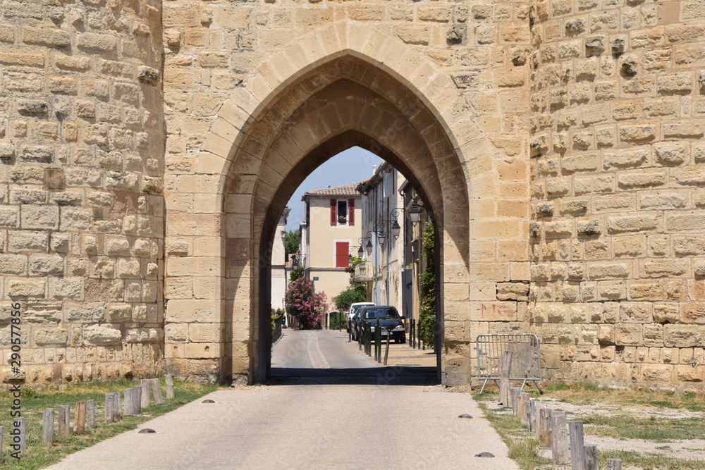 medieval port Aigues Mortes, Camargue, Southern France