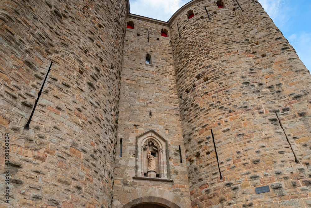 Medieval Castle of Carcassonne, Aude, Occitanie, France Medieval Castle of Carcassonne, Aude, Occitanie, France