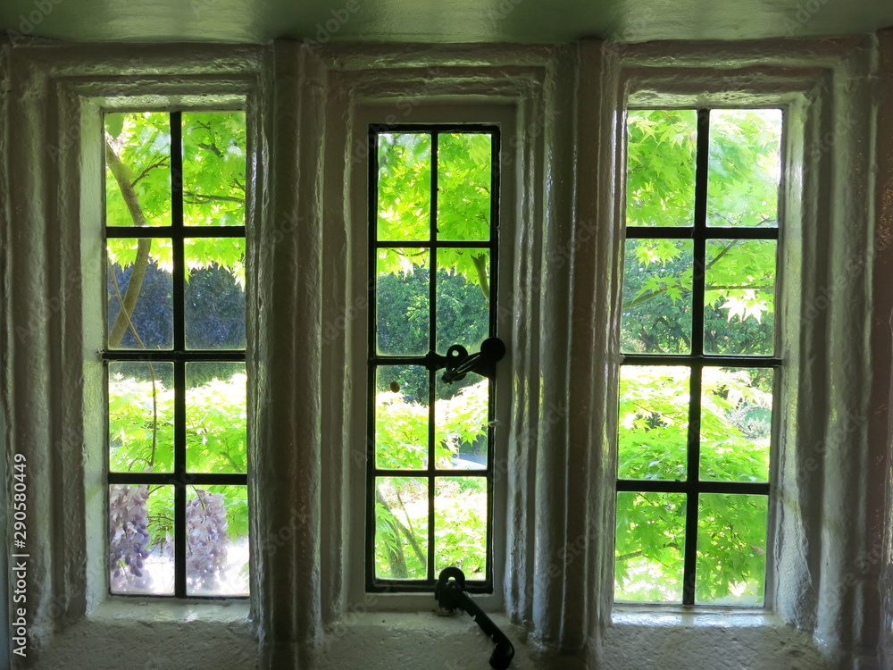 Fototapeta premium View from Old English Country House