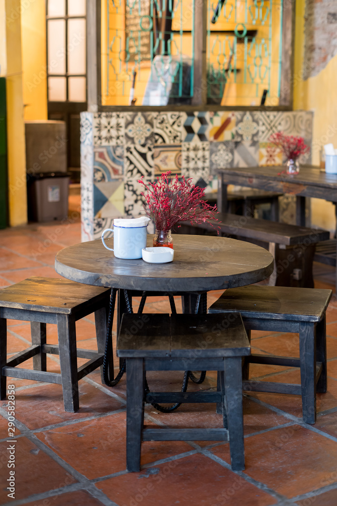 Fototapeta premium small oriental cafe