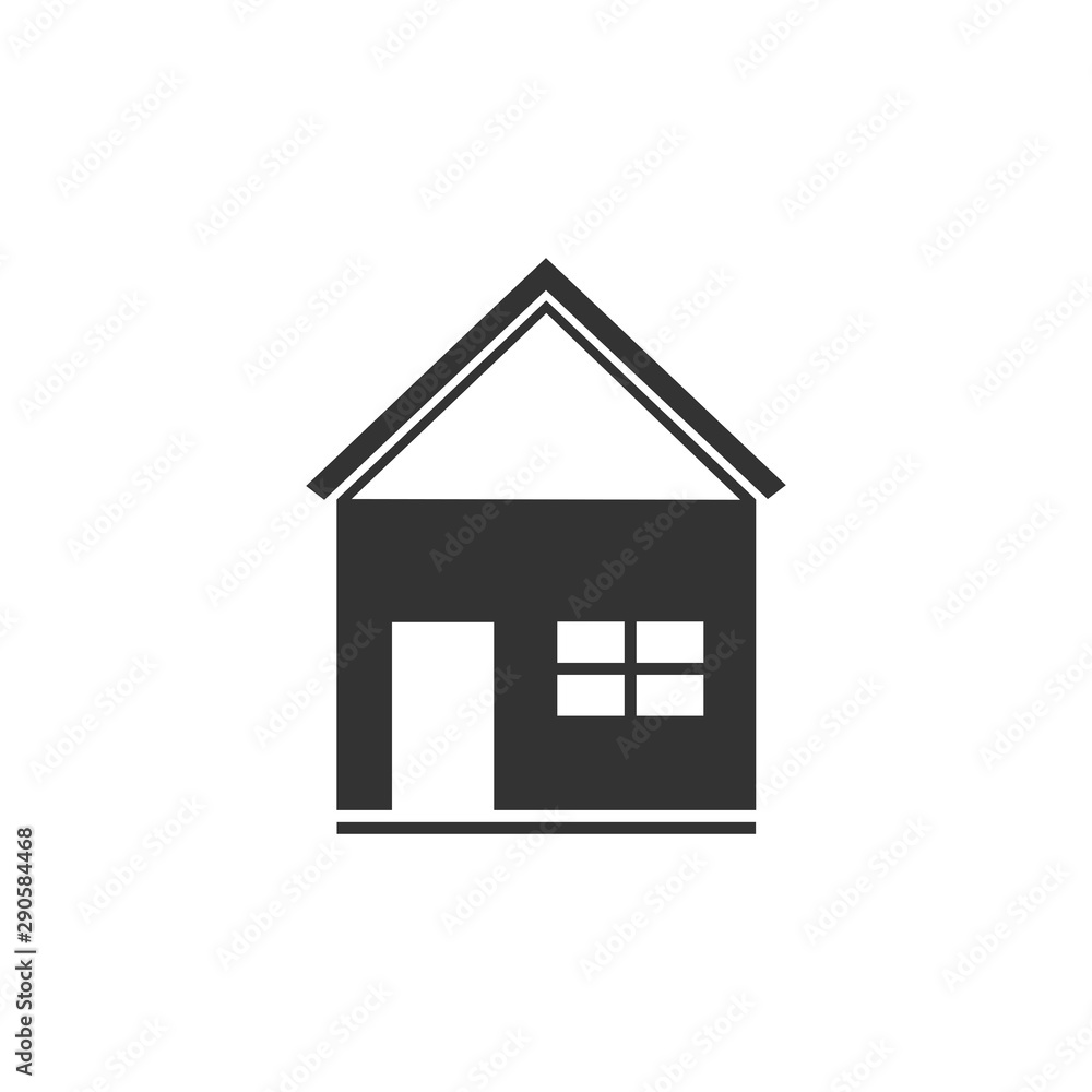 House icon. Vector illustration. House icon. Vector illustration.