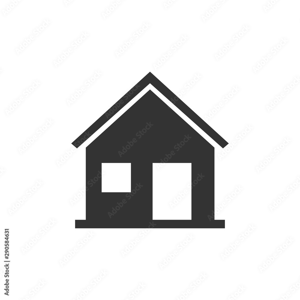 House icon. Vector illustration. House icon. Vector illustration.
