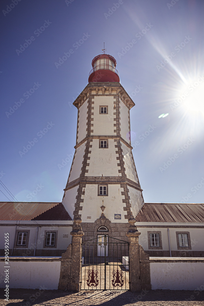 Cape Espichel Lighthouse, Sesimbra, Portugal