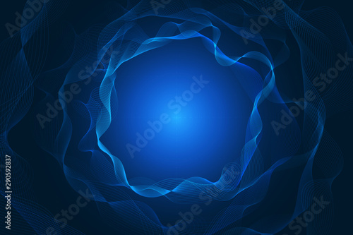 Abstract Swirl Background .Vector Illustration.futuristic technology concept background.