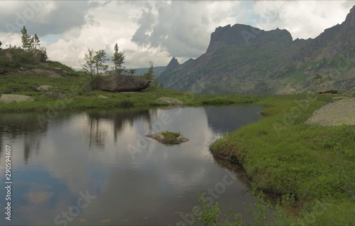 lake in mountains © Yury