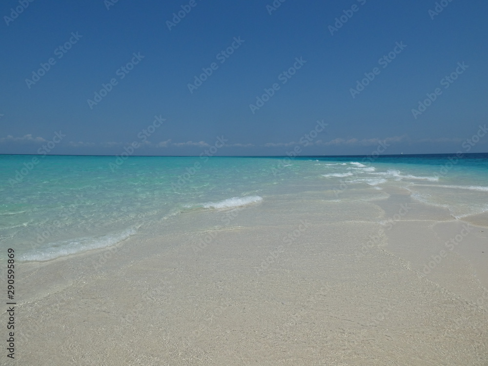 Fototapeta premium Sandbank Nakupenda