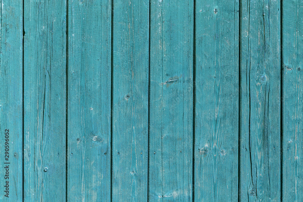 The old blue wood texture with natural patterns The old blue wood texture with natural patterns